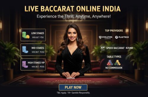Minimum Bet Amounts for Live Baccarat Tables in India